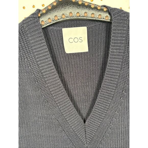 COS oversized open side sweater vest size M - Picture 3 of 6